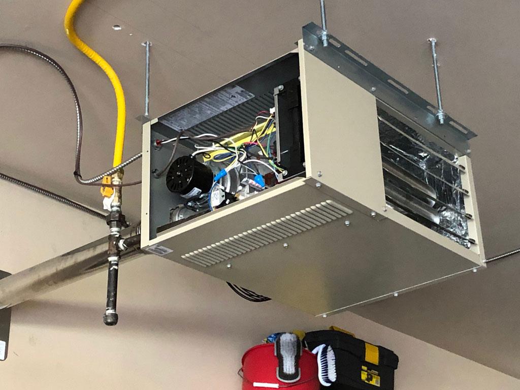 garage heater appliance